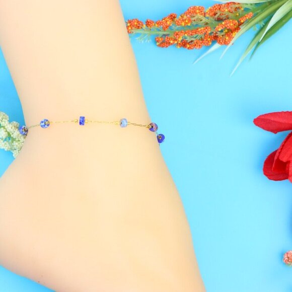 Elegant Handmade Anklet – Perfect for Women & Girls | Ideal Gift Option, DYC1583 - Picture 6 of 11